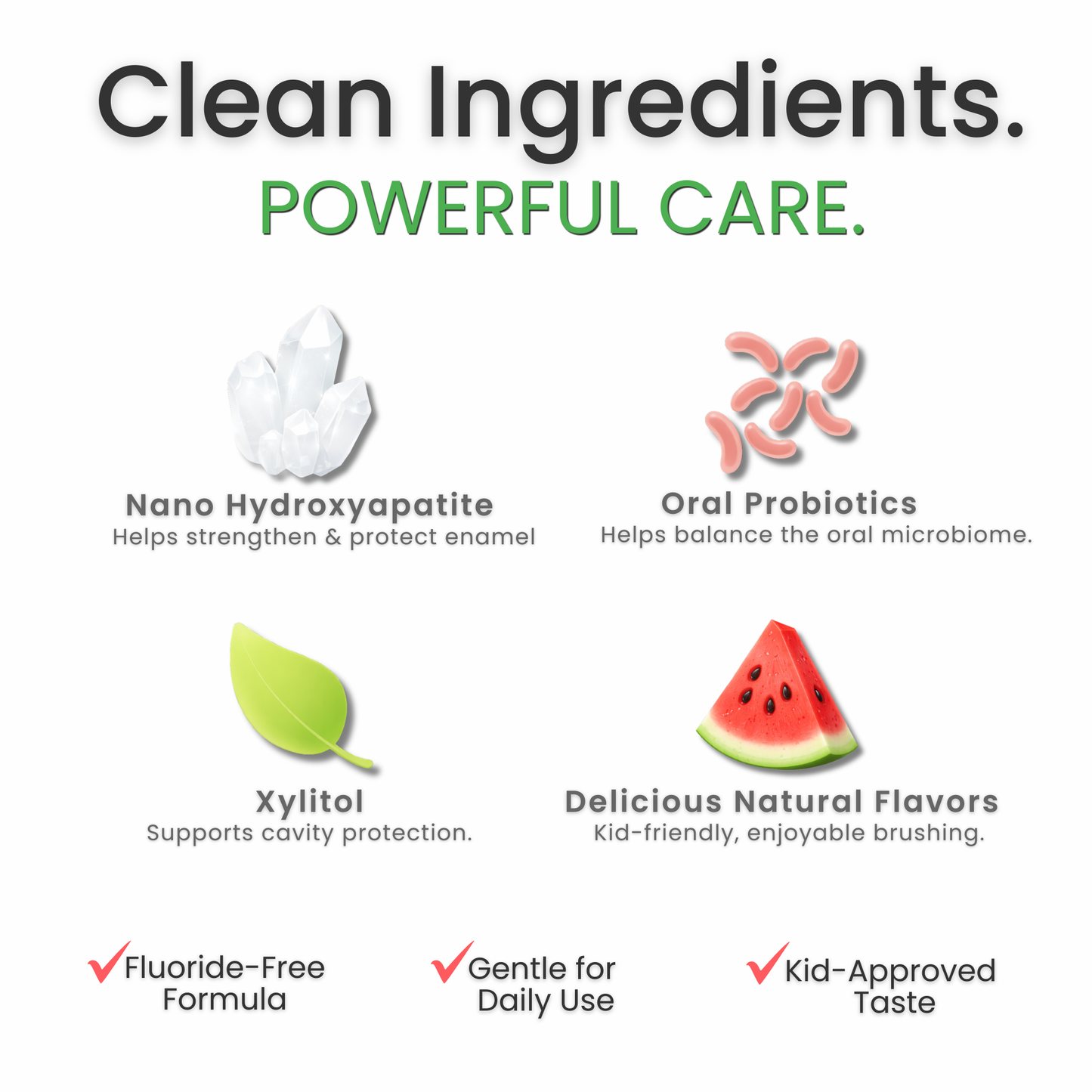 LOL Fluoride Free  Toothpaste Kids (WaterMelon)
