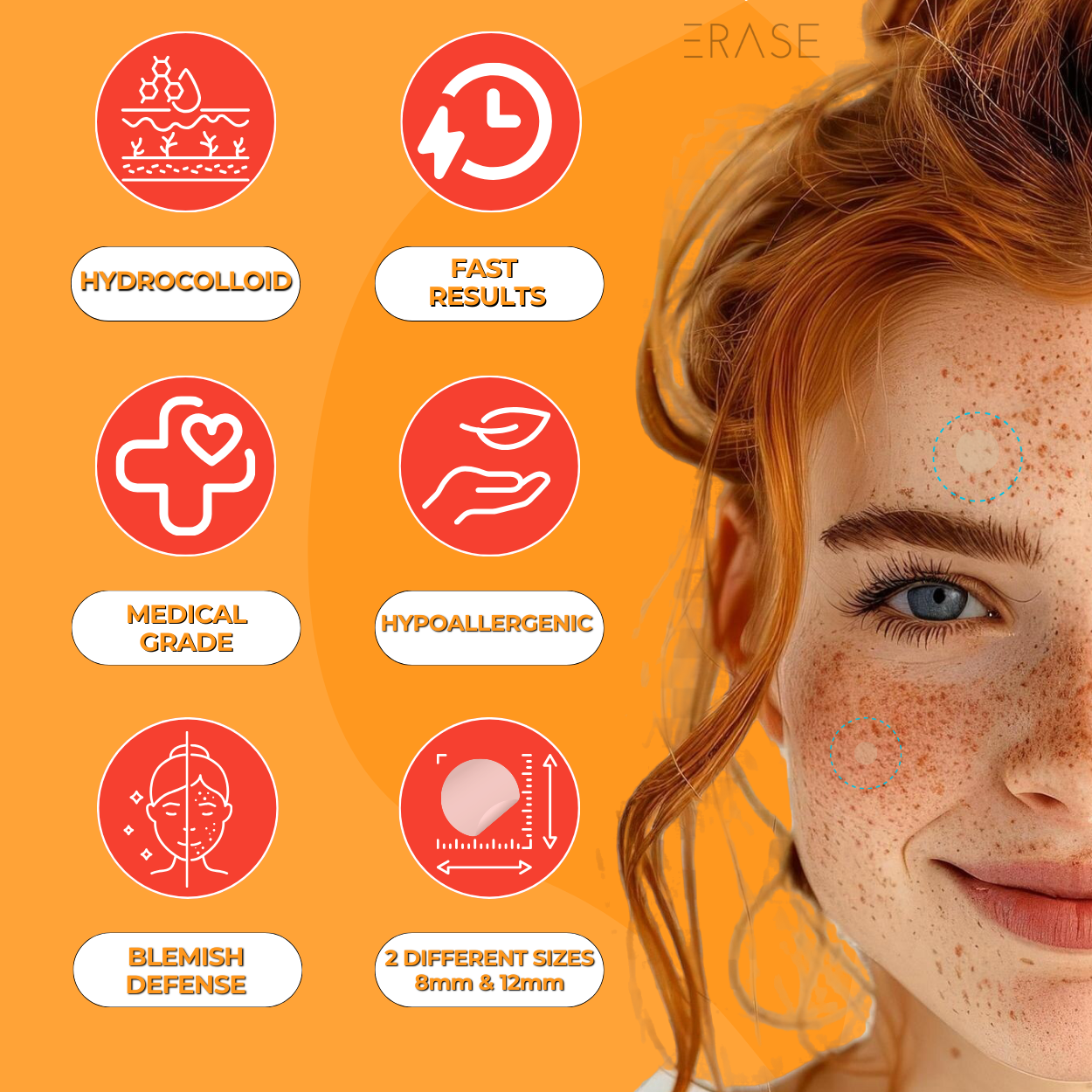 ERASE Acne Patches