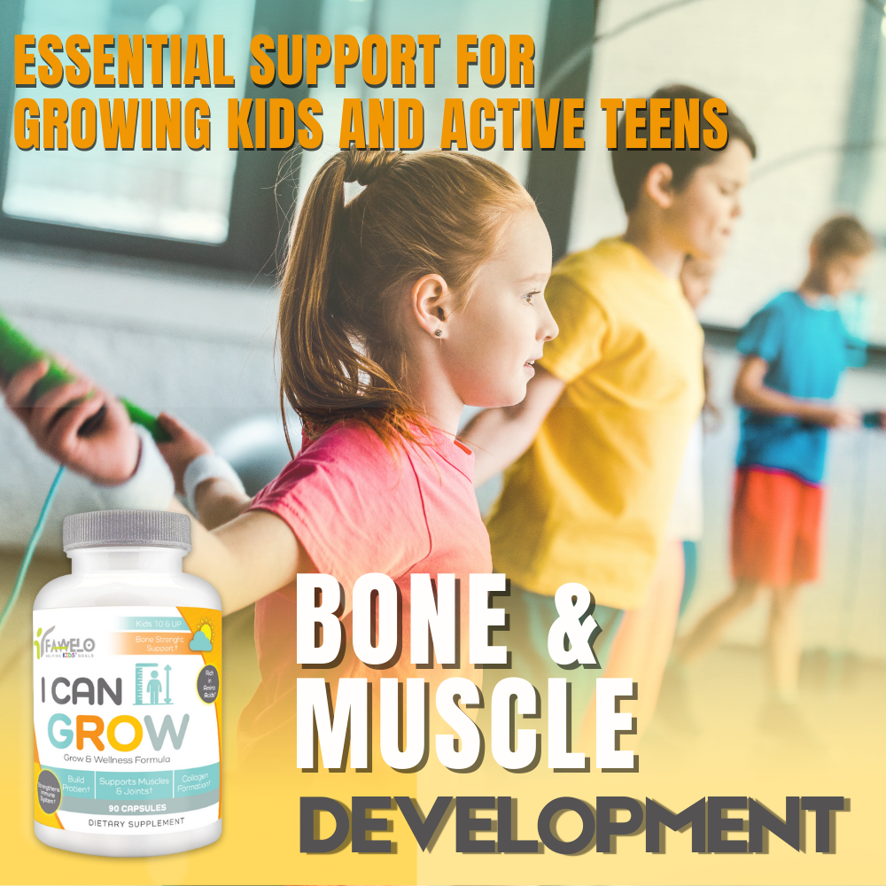 I Can Grow 10+ (90 Capsules) – Growth Support Supplement for Kids and Teens