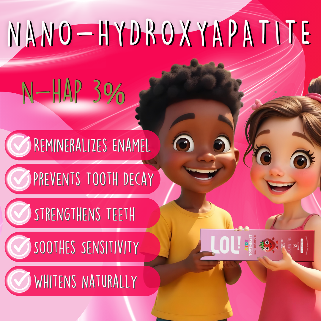 LOL Fluoride Free  Toothpaste Kids (Strawberry)