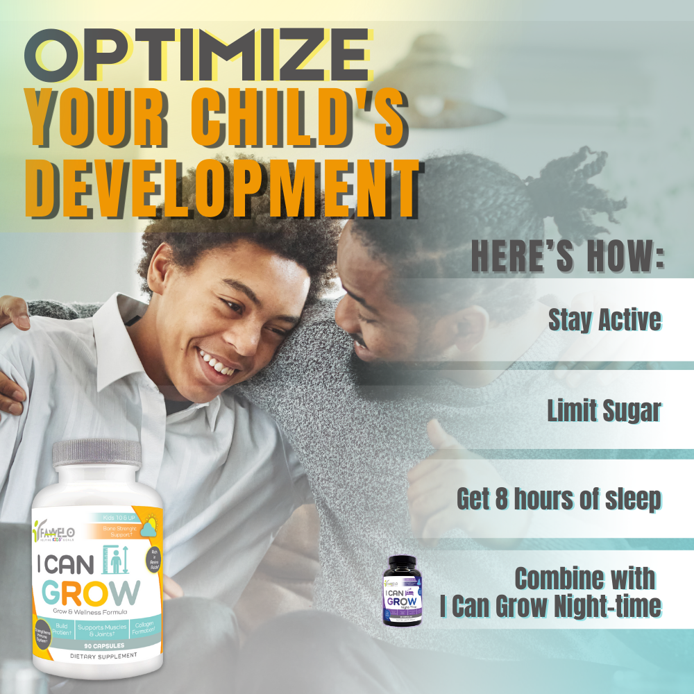I Can Grow 10+ (90 Capsules) – Growth Support Supplement for Kids and Teens
