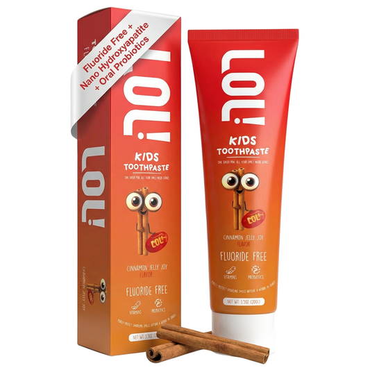 LOL Fluoride Free  Toothpaste Kids (Cinnamon)